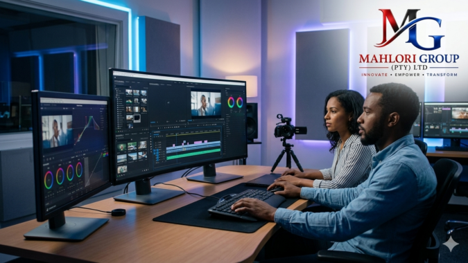 video editing and production